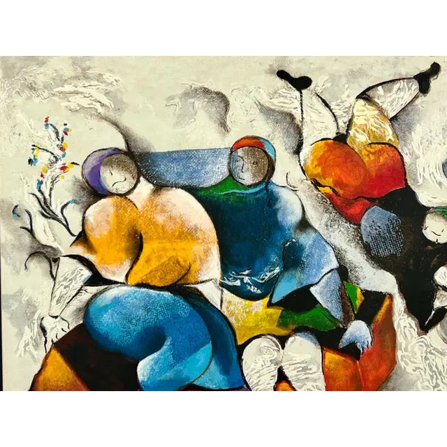 David Schluss Love Story Limited Edition Serigraph Hand Signed & Hc32/45 1995 For Sale - Image 4 of 10