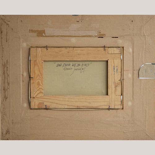 Ramiro Segrelles, A Soft Light of Sky, Original Oil on Canvas For Sale - Image 8 of 11