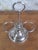 Silver-Plated Oil and Vinegar Set with Bottles and Anchor by Ercuis, 1890s, Set of 3 For Sale - Image 5 of 7