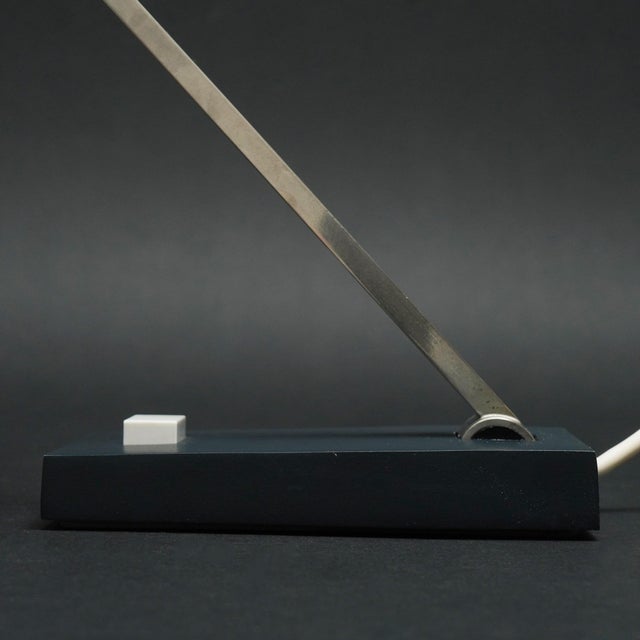 Mid-Century Gray Height-Adjustable Desk Lamp from Kaiser Leuchten, 1960s For Sale - Image 6 of 11