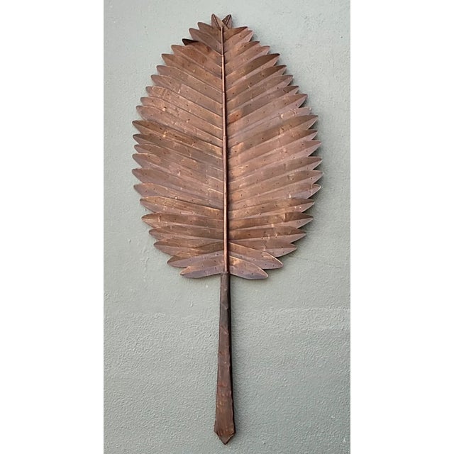 Vintage Copper Botanical Wall Art For Sale - Image 9 of 12