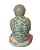 Vintage Chinese Porcelain Famille Rose Seated Reading Monkey 7” For Sale - Image 4 of 8