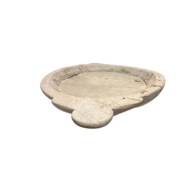 Vintage Wooden Parat Bowl For Sale - Image 4 of 5