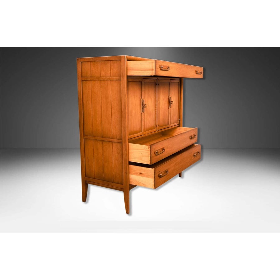 1960s Mid-Century Drexel Dresser Gentleman's Chest Meridian