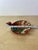 Ceramic Vintage Tesuque Pueblo Native American Polychrome Bird Effigy Bowl For Sale - Image 7 of 9
