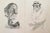 Set of 12 framed caricatures of writers, composers, and performers by artist David Levine (1926 - 2009). Images are from a...