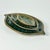 1990s Vintage Coastal Boho Chic Trompe L’Oeil Banana Leaf Earthenware Serving Dishes - Set of 3 For Sale - Image 13 of 14