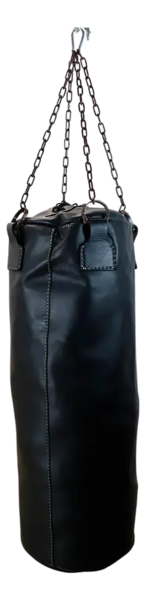 1940s Handmade Leather Gym Punching Boxing Heavy Bag
