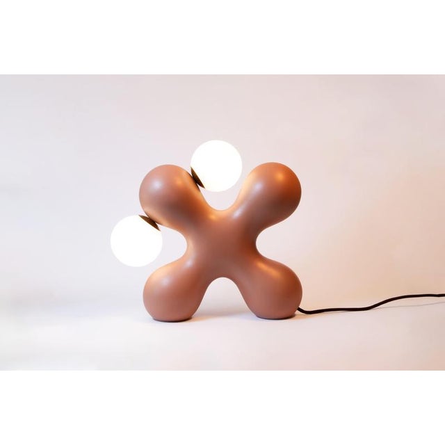 Tabono Table Lamp in Ceramic by Soheila Mahmoodi For Sale - Image 13 of 14
