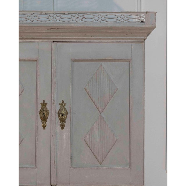 Late 18th-Century Scandinavian Two-Part Secretary, Circa 1790 For Sale - Image 11 of 17