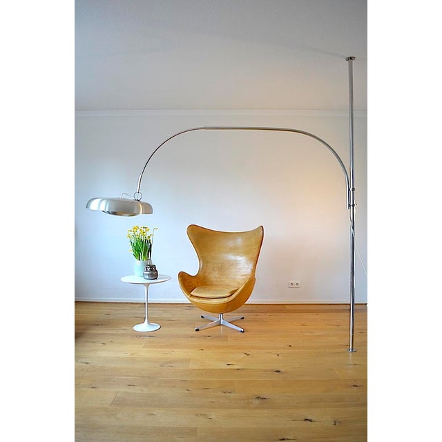 Italian Arc Clamp Lamp by Pirro Cuniberti for Sirrah Imola, 1970s For Sale - Image 3 of 18