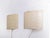 Mid-Century Minimalist Fiberglass Wall Sconces, Set of 2 For Sale - Image 6 of 11