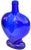 Mid 20th Century Mid 20th Century Blue Heart Glass Bottle For Sale - Image 5 of 5