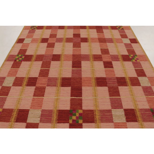 Rug & Kilim Contemporary Scandinavian Style Wool Flatweave Rug, by Rug & Kilim, India For Sale - Image 4 of 10