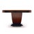 Wood Art Deco Period, French Vintage Dining Table, Rosewood For Sale - Image 7 of 9