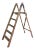 Rustic Vintage Pine Mercantile Display Ladder For Sale