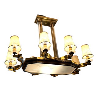 Chandelier from Dorizon, 1950 For Sale