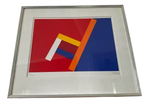 Per Anoldi, Abstract Composition, Print, 1960s, Framed