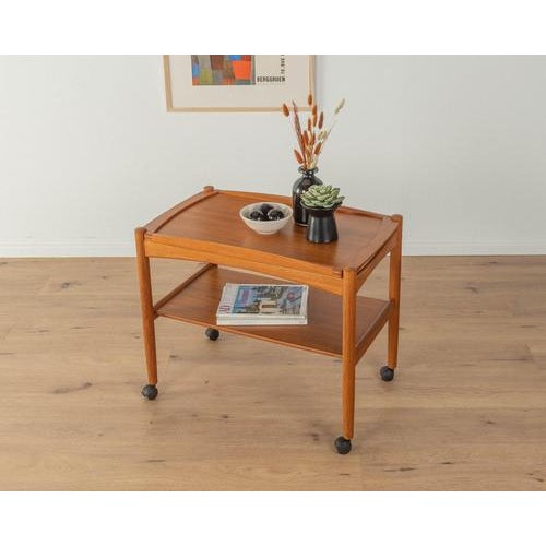 1960s Serving trolley, Poul Hundevad Perfect design: perfect proportions and unmistakable attention to detail.High-quality...
