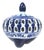 Vintage Blue Delft Candle Holder For Sale