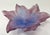 Daum Daum France Amaryllis Amethyst Pate De Verre Crystal Vide-Poche Bowl Signed in Original Box For Sale - Image 4 of 14