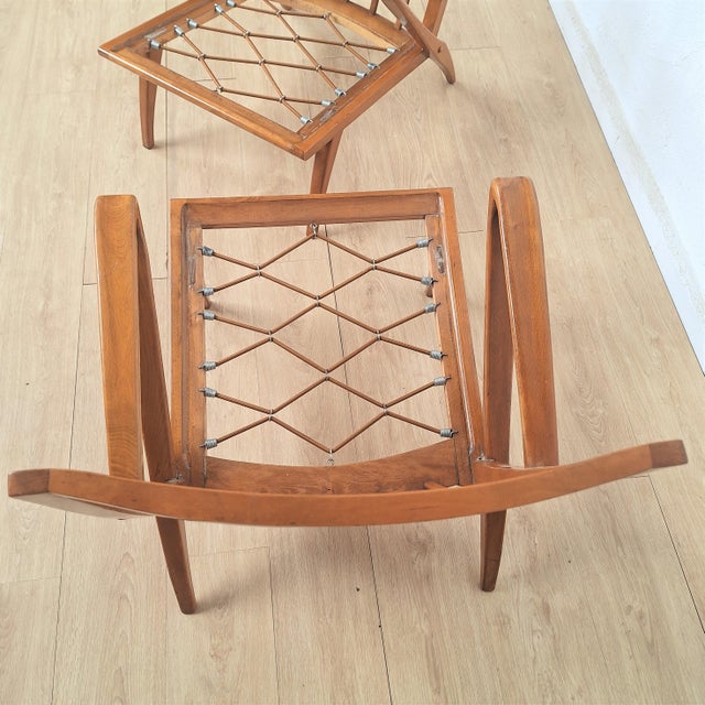 Armchairs by Guglielmo Ulrich for C.W.K. Möbel., 1940s, Set of 2 For Sale - Image 10 of 14