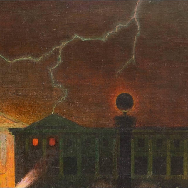 'Place De La Concorde' by Henri Julie, Paris, California, Surrealist, Neo-Classical Symbolism For Sale - Image 10 of 14