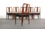 Johannes Andersen Danish Modern Sculpted Dining Chairs in Teak - A Set of 6, Denmark For Sale - Image 4 of 5