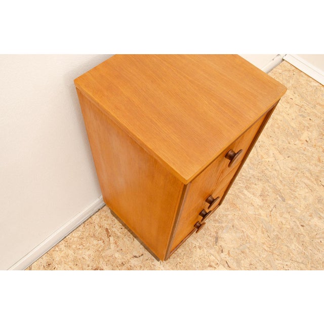 Wood Mid-Century Chimney Chest of Drawers from Up Závody, 1958 For Sale - Image 7 of 18