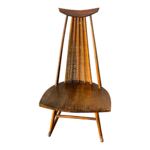 Rocking Chair Attributed to Ilmari Tapiovaara for Asko, Finland, 1950s