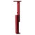 Polyshape Red Aluminium Floor Lamp by Ferrerol Babin for Cassina For Sale - Image 11 of 11