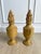 1970s Pair of Handcrafted Turned Wood Urns With Hand-Carved Flame Finials, Sculptural Organic Modern Decorative Objects For Sale In Chicago - Image 6 of 12