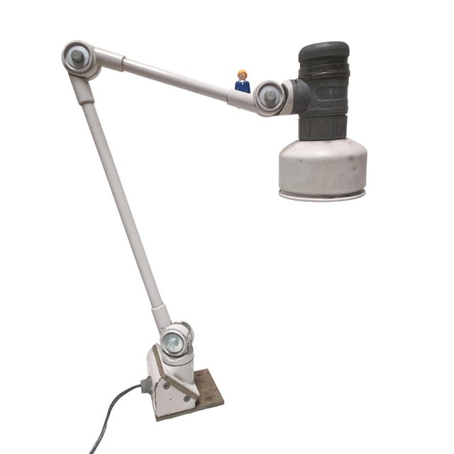 Vintage Industrial Table Lamp For Sale - Image 6 of 8