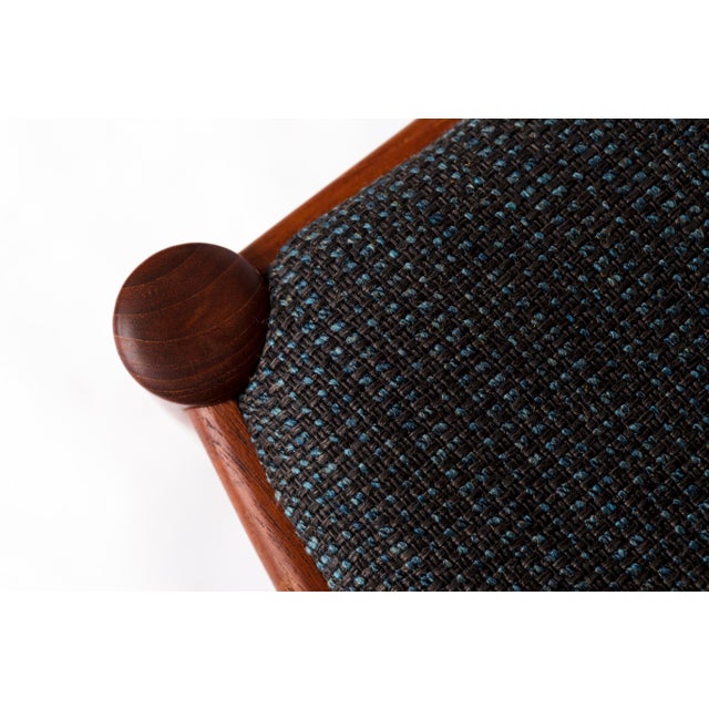 Brown Danish Ole Dining Chairs in Teak by Niels Koefoed for Koefoeds Hornslet, Denmark, 1970s, Set of 4 For Sale - Image 8 of 11