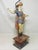 18th/19th Century Spanish Colonial Roman soldier santo figure, possibly Saint Michael, c.1800 that has been converted into...
