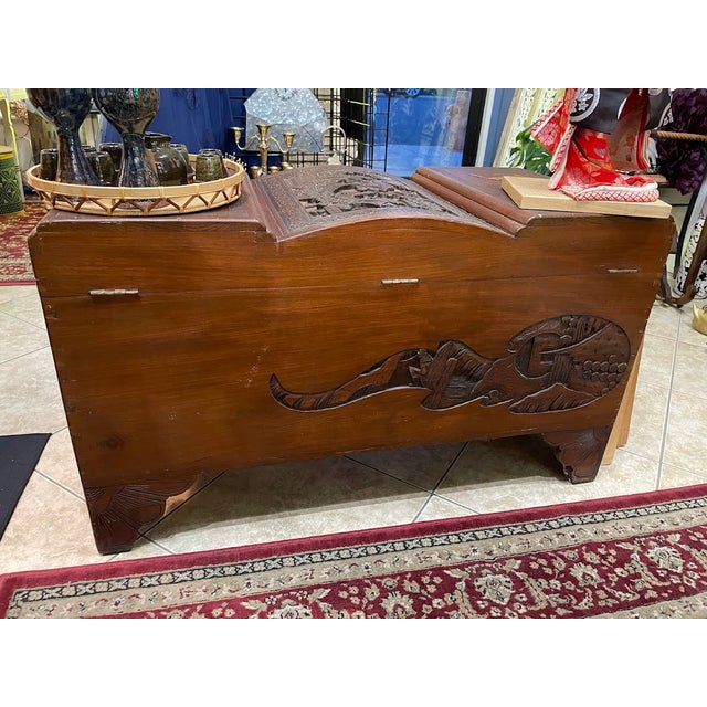 1900s Antique Chinese Campherwood Blanket Chest For Sale In San Francisco - Image 6 of 6