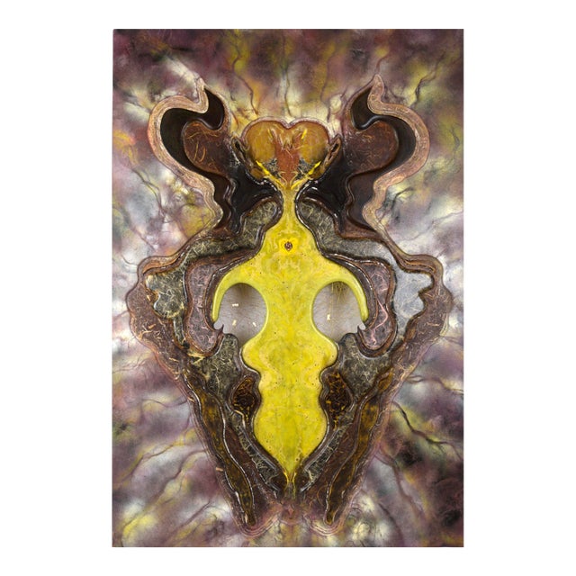"The Clever Sentimentalist" Surrealist Relief Sculpture by Mickey “Kano” Kane For Sale