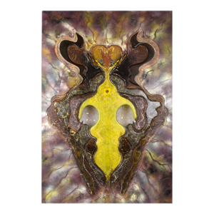 "The Clever Sentimentalist" Surrealist Relief Sculpture by Mickey “Kano” Kane