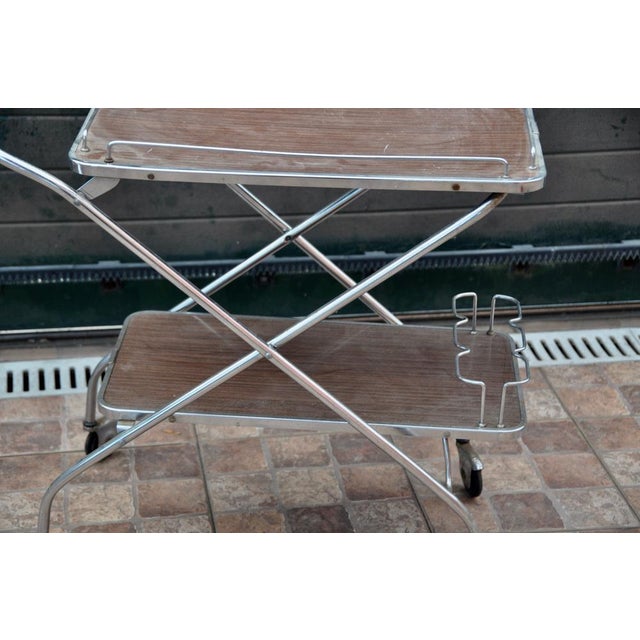 Folding Drinks Cart, 1970s For Sale - Image 4 of 14