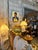 Sculpture Materials Vintage Pink Plaster Sculptural Nautilus Shell Table Lamps, a Pair — Hollywood Regency, Rewired For Sale - Image 7 of 9