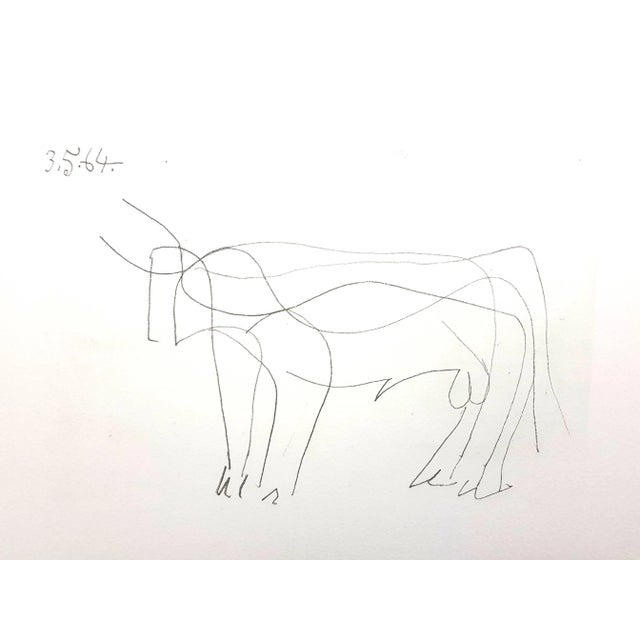 Pablo Picasso Le Goût de Bonheur: one plate 1970 For Sale - Image 4 of 4