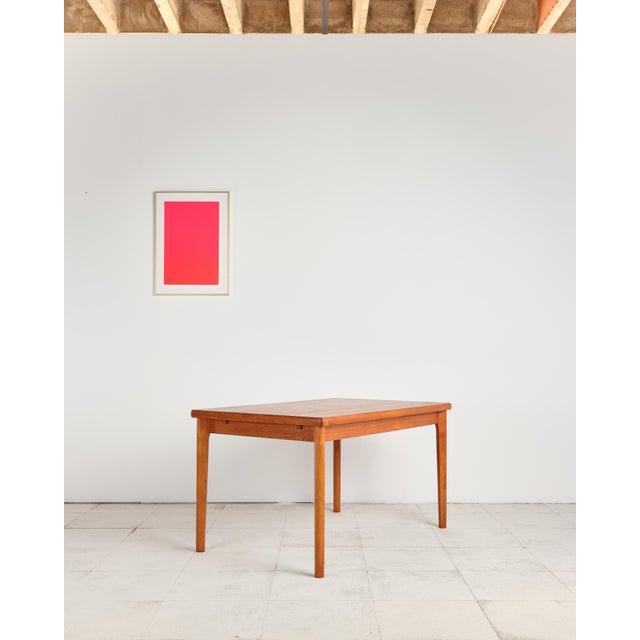 Mid-Century Danish Extendable Dining Table in Teak by Henning Kjaernulf for Vejle Stole & Møbelfabrik, 1960s For Sale - Image 6 of 18