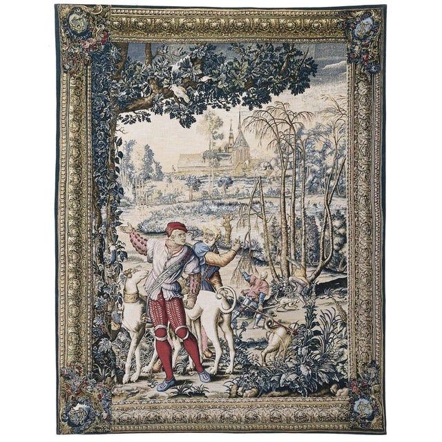 This beautiful tapestry is Silkscreened (also known as serigraphed) onto an irregularly woven fabric made from wool,...
