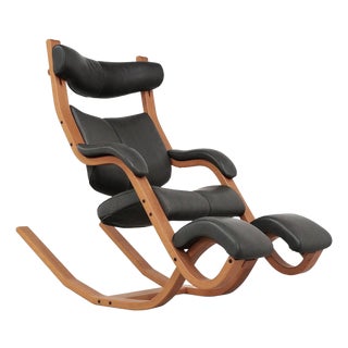Vintage Gravity Balans Lounge Chair by Peter Opsvik for Varier, Norway, 1980s For Sale