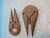 1970s Vintage Mid-Century Modern Abstract Teak Wood Wall Masks - A Pair For Sale - Image 9 of 12