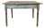 Antique Reclaimed Wood Weathered Blue Painted Table For Sale