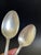 2 Antique 1901 the Brown Palace Hotel Reed & Barton Tiger Lily Advertising Spoons For Sale - Image 9 of 9