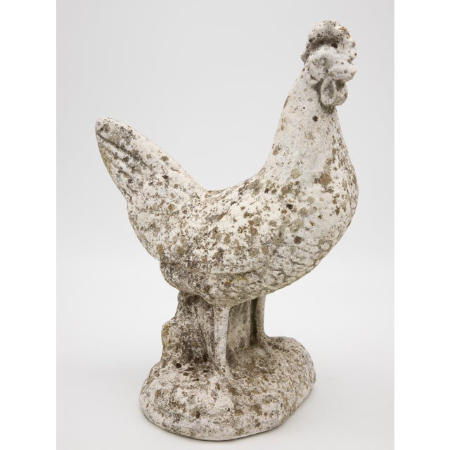 French Cast Stone Rooster For Sale - Image 9 of 9