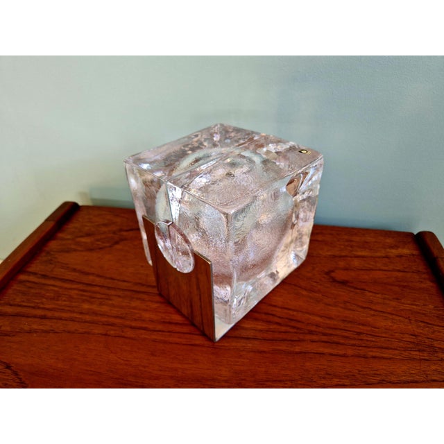 Scandinavian Ice Cube Lamp from Pukeberg, Sweden, 1970s For Sale - Image 9 of 18