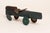 Folk Art Vintage Handcrafted Wooden and Metal Soap Box / Pinewood Racer For Sale - Image 3 of 16